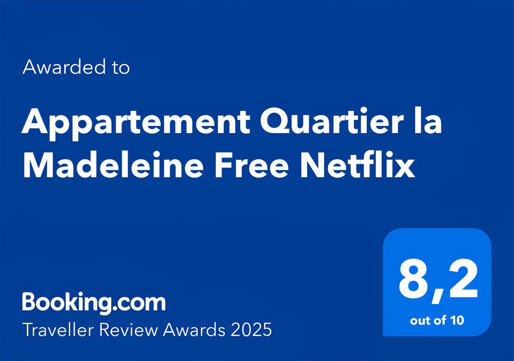 Appartement Quartier La Madeleine Free Netflix Paříž Exteriér fotografie