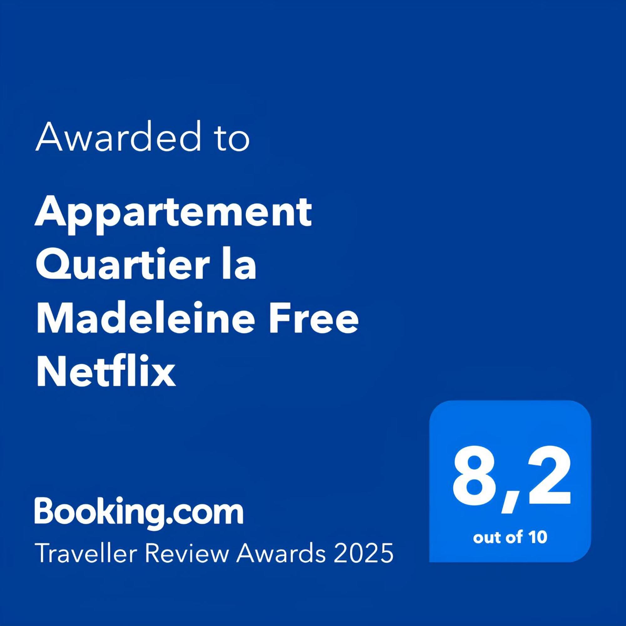 Appartement Quartier La Madeleine Free Netflix Paříž Exteriér fotografie